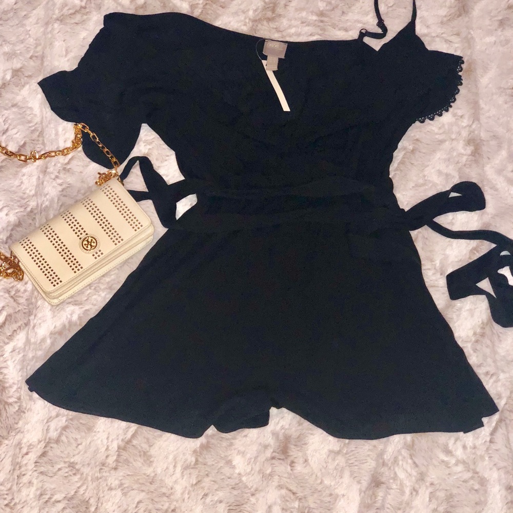 NWT ASOS Romper with one shoulder detail - Picture 4 of 5